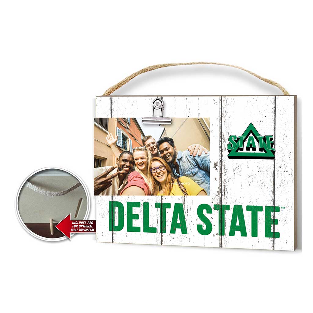Clip It Weathered Logo Photo Frame Delta State Statesman