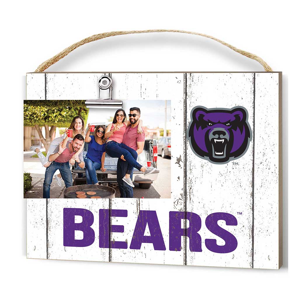 Clip It Weathered Logo Photo Frame University of Central Arkansas Bears