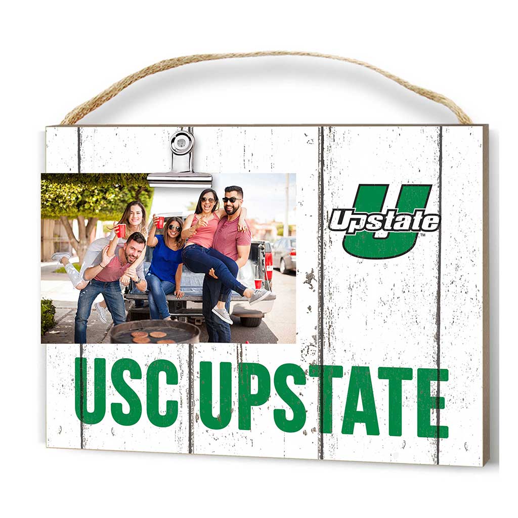 Clip It Weathered Logo Photo Frame University of South Carolina Upstate Spartans