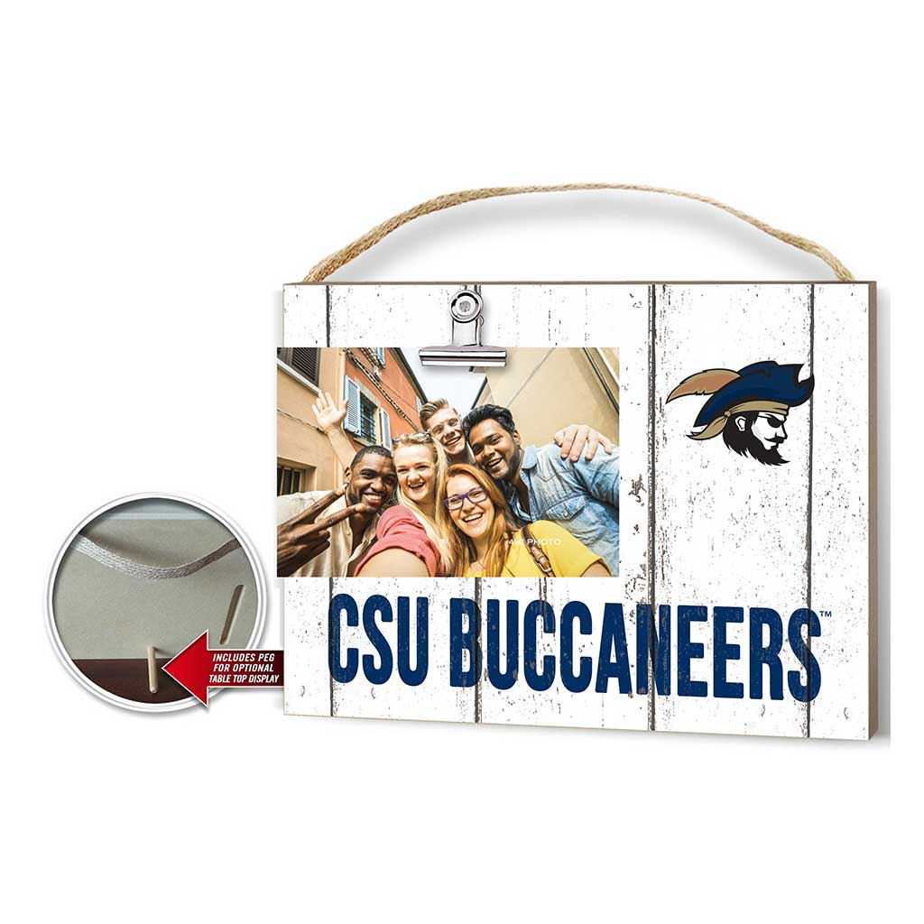 Clip It Weathered Logo Photo Frame Charleston Southern Buccaneers