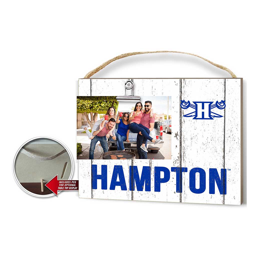 Clip It Weathered Logo Photo Frame Hampton Pirates