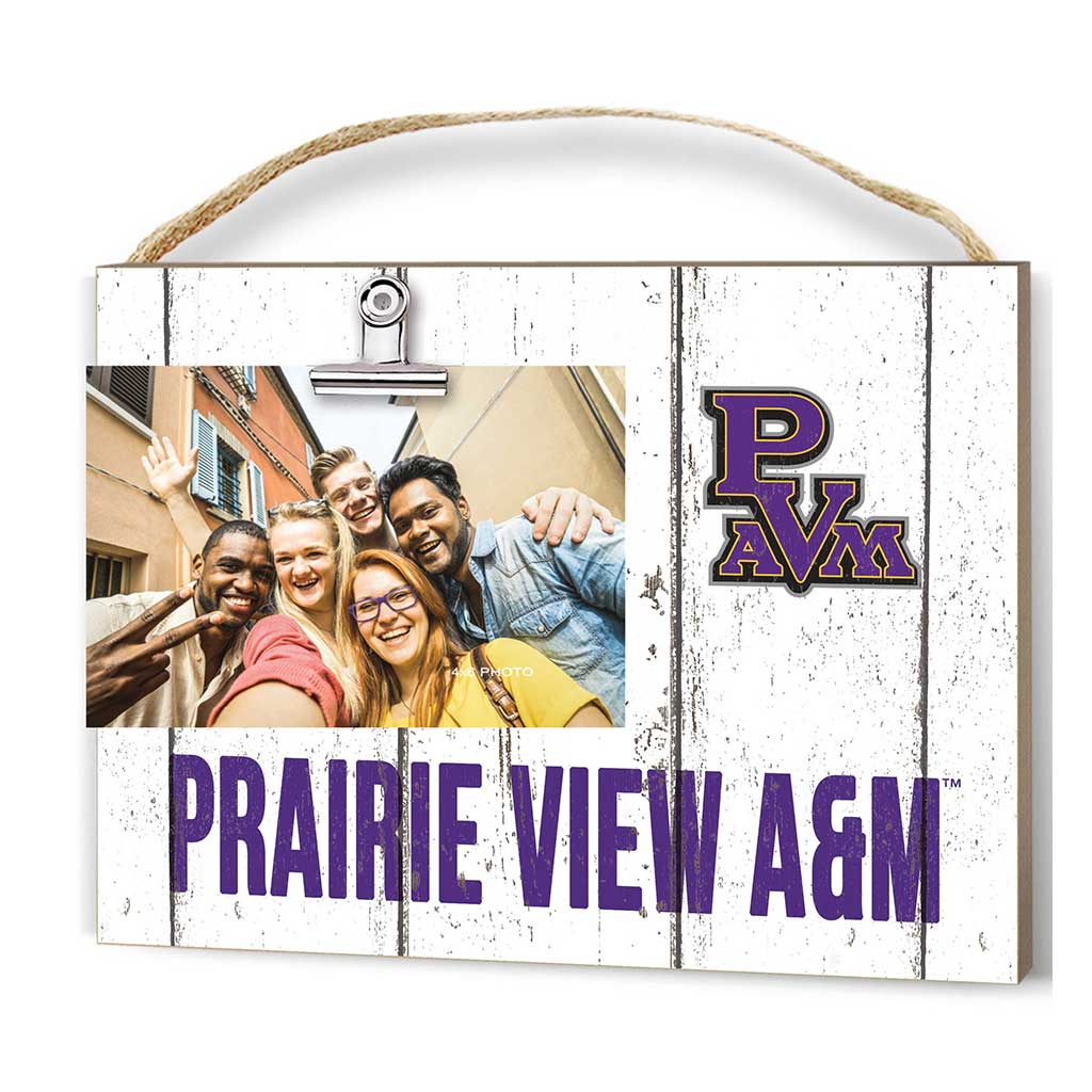Clip It Weathered Logo Photo Frame Prairie View A&M Panthers