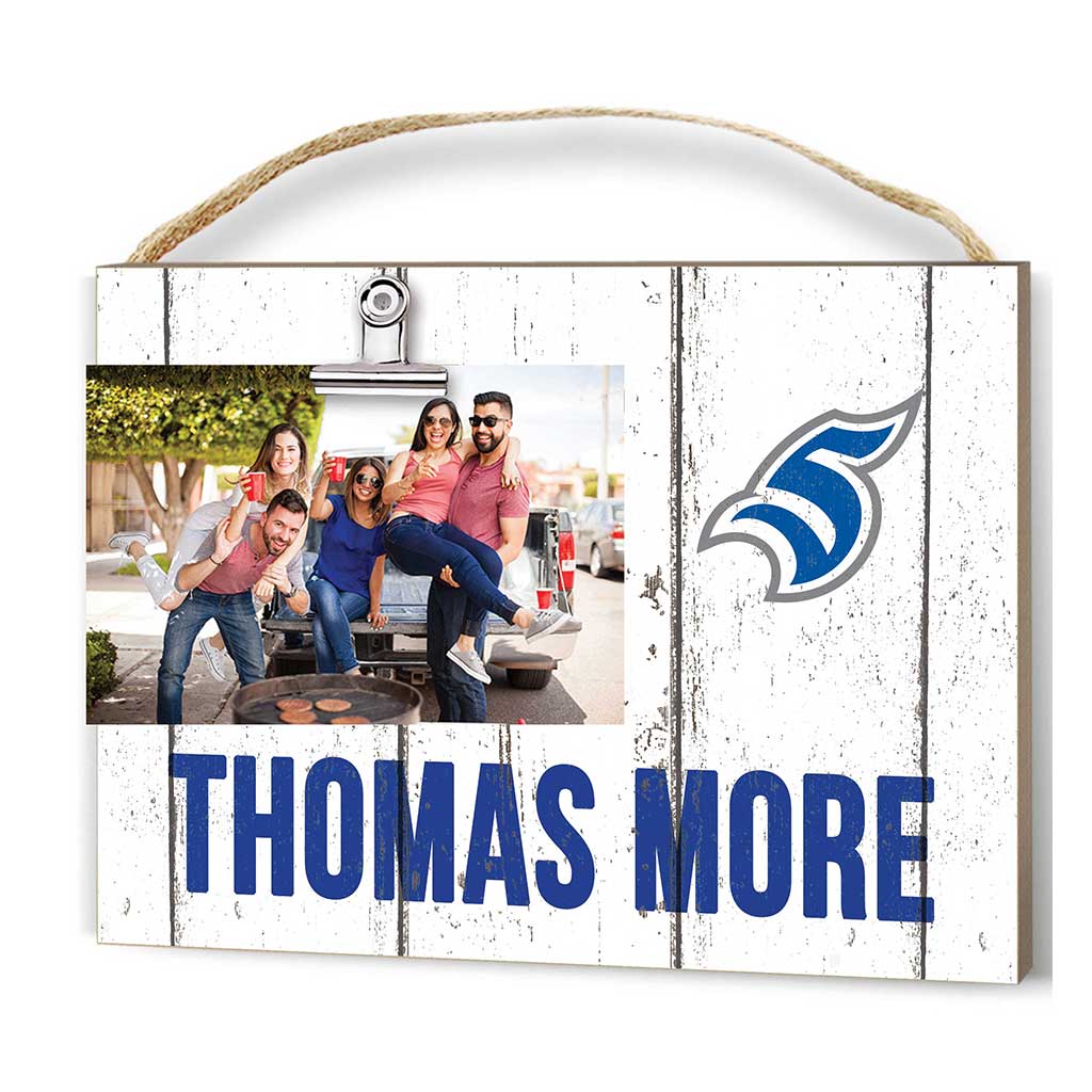 Clip It Weathered Logo Photo Frame Thomas More University Saints