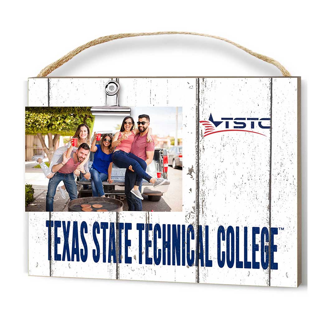 Clip It Weathered Logo Photo Frame Texas State Technical College