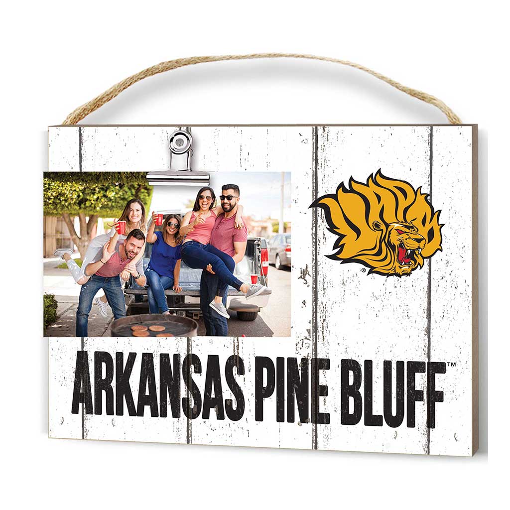 Clip It Weathered Logo Photo Frame Arkansas at Pine Bluff Golden Lions