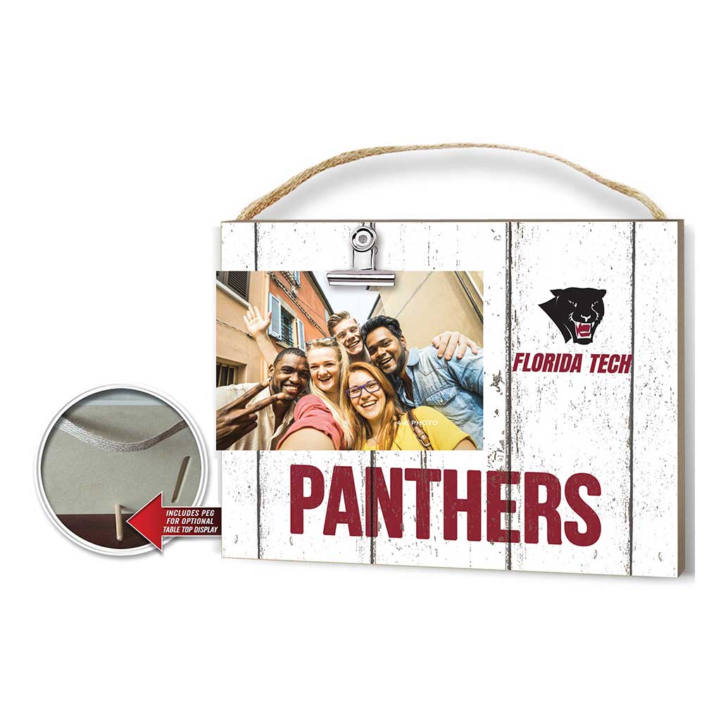 Clip It Weathered Logo Photo Frame Florida Institute of Technology PANTHERS