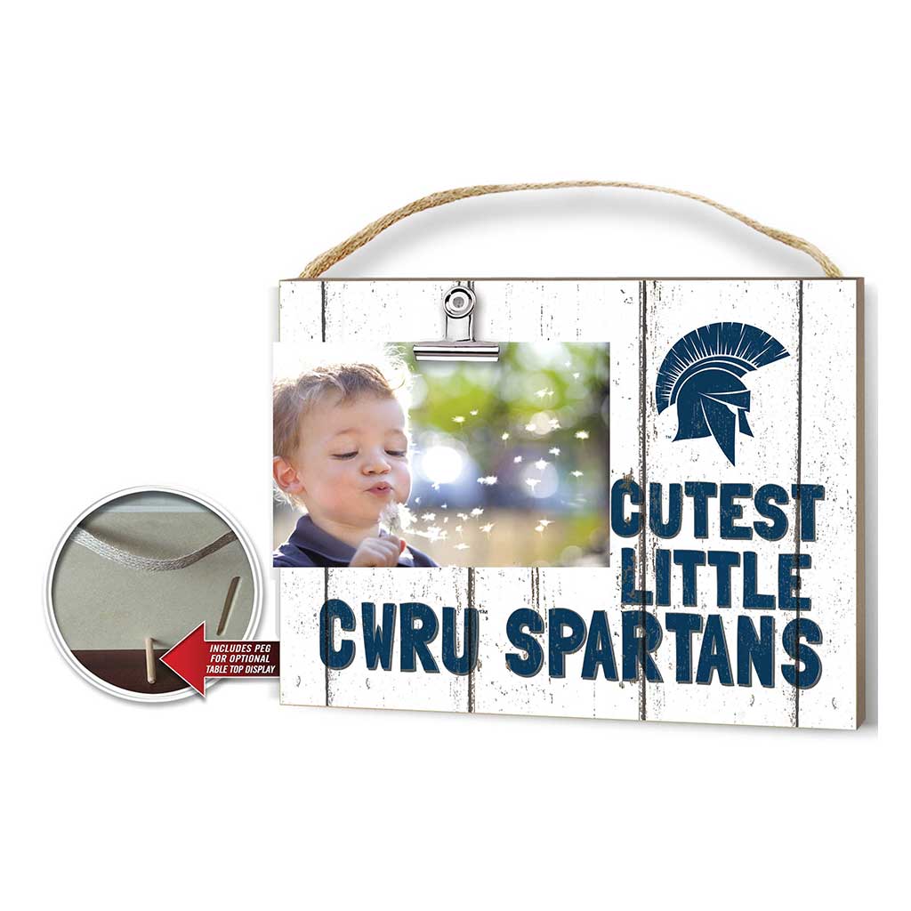 Cutest Little Weathered Logo Clip Photo Frame Case Western Reserve University Spartans