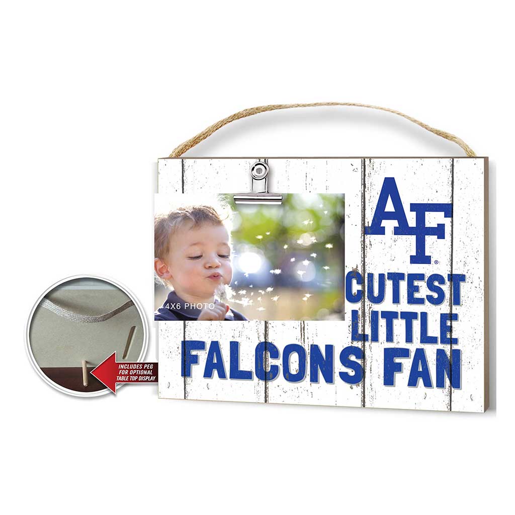 Cutest Little Weathered Logo Clip Photo Frame Air Force Academy Falcons