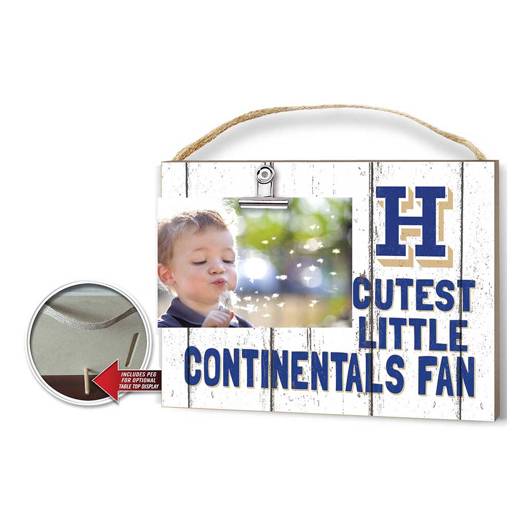 Cutest Little Weathered Logo Clip Photo Frame Hamilton College Continentals