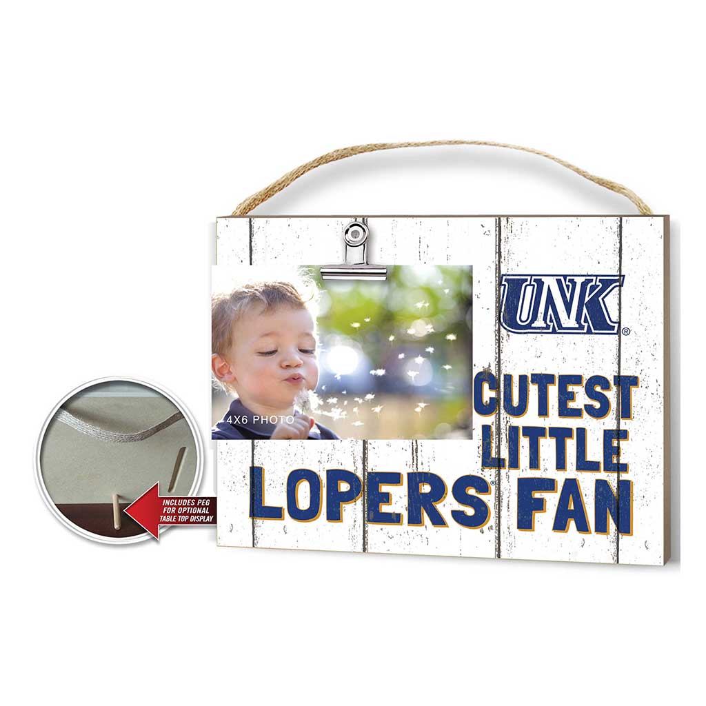 Cutest Little Weathered Logo Clip Photo Frame Nebraska at Kearney Lopers