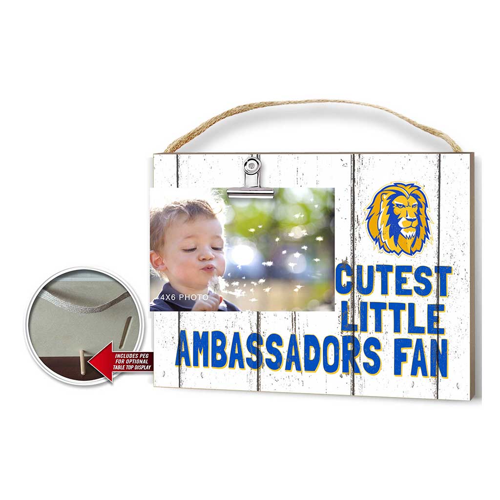 Cutest Little Weathered Logo Clip Photo Frame Oakwood University Ambassadors