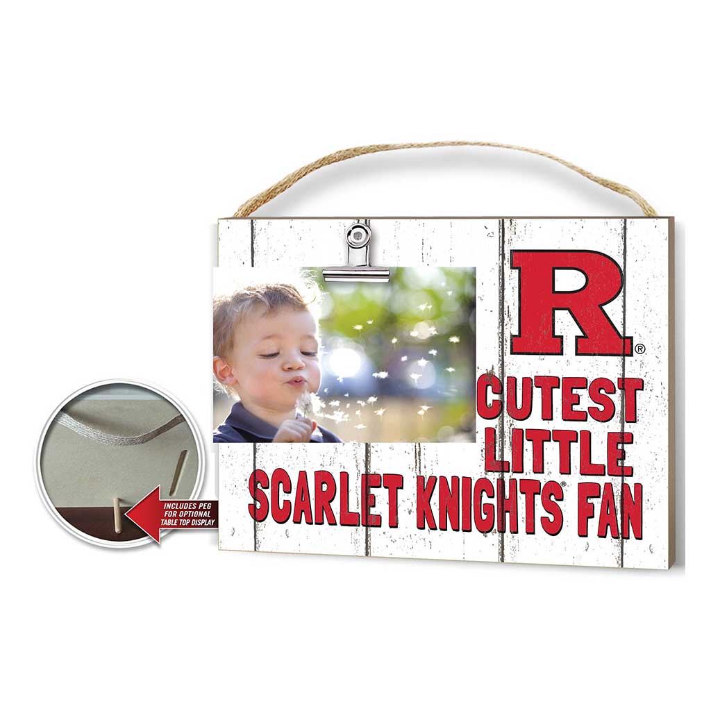 Cutest Little Weathered Logo Clip Photo Frame Rutgers - Camden