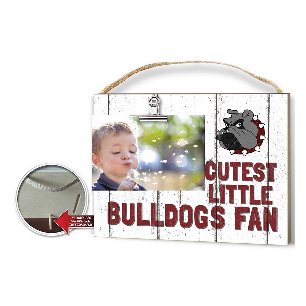 Cutest Little Weathered Logo Clip Photo Frame University of Redlands Bulldogs