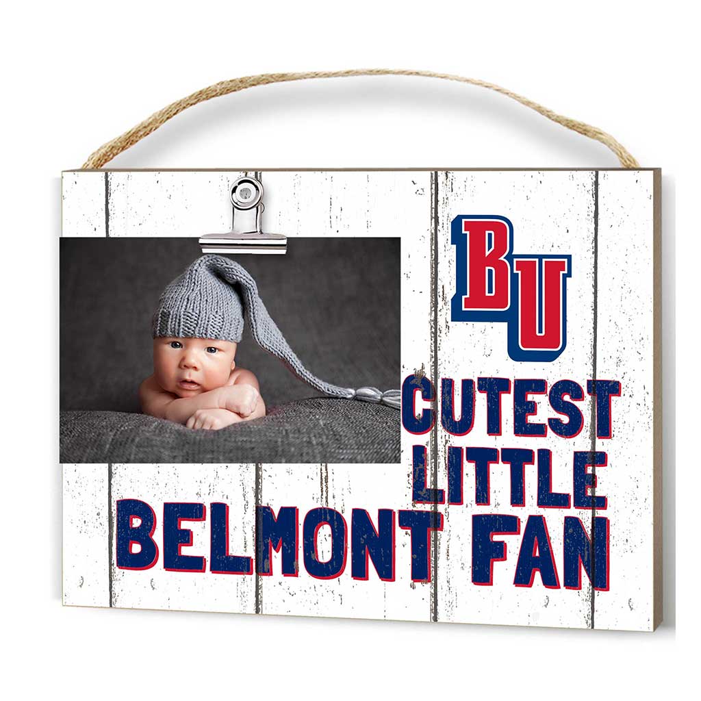 Cutest Little Weathered Clip Photo Frame Belmont Bruins