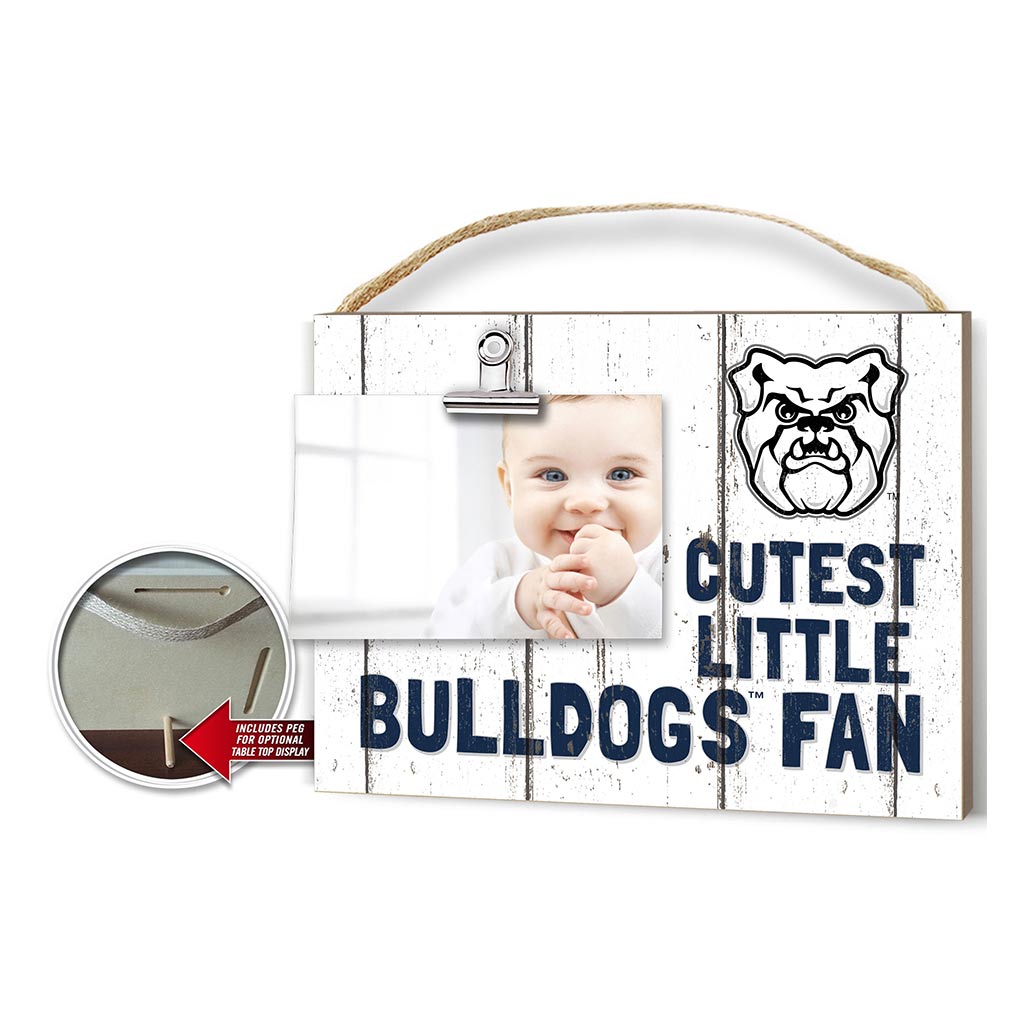 Cutest Little Weathered Logo Clip Photo Frame Butler Bulldogs