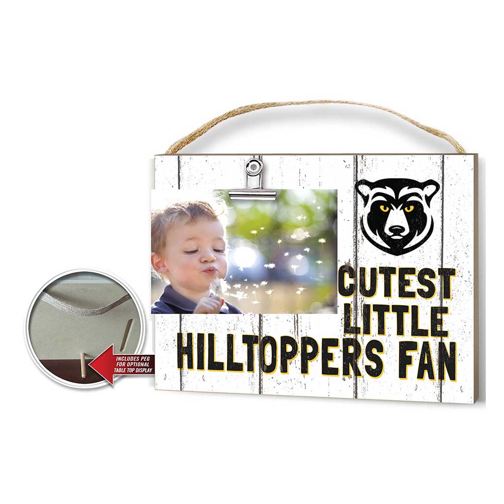 Cutest Little Weathered Logo Clip Photo Frame West Liberty University Hilltoppers