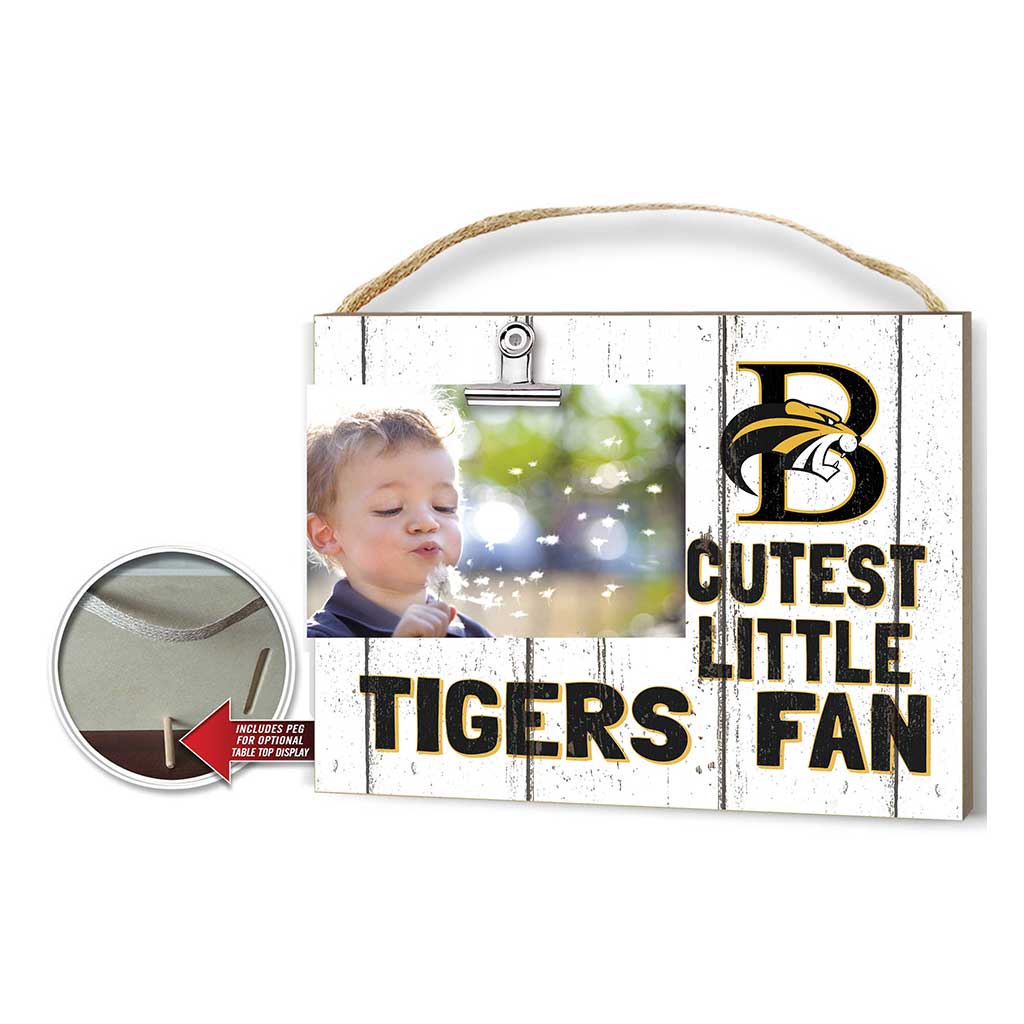 Cutest Little Weathered Logo Clip Photo Frame Brenau University Golden Tigers