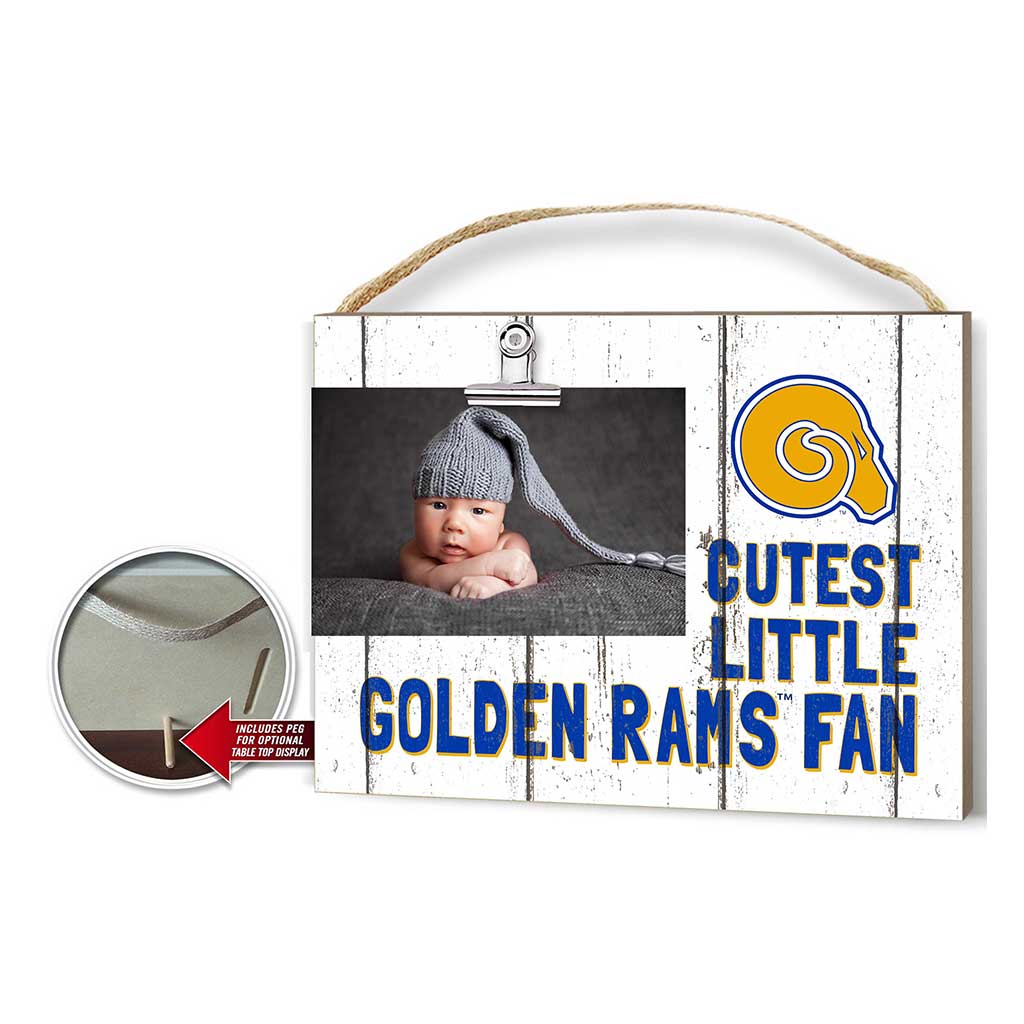 Cutest Little Weathered Logo Clip Photo Frame Albany State University Golden Rams