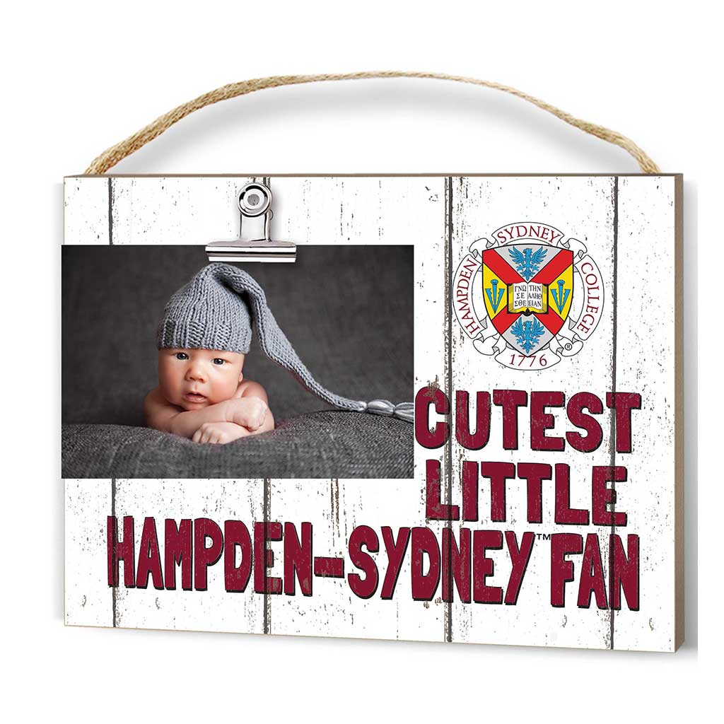 Cutest Little Weathered Clip Photo Frame Hampden-Sydney College Tigers