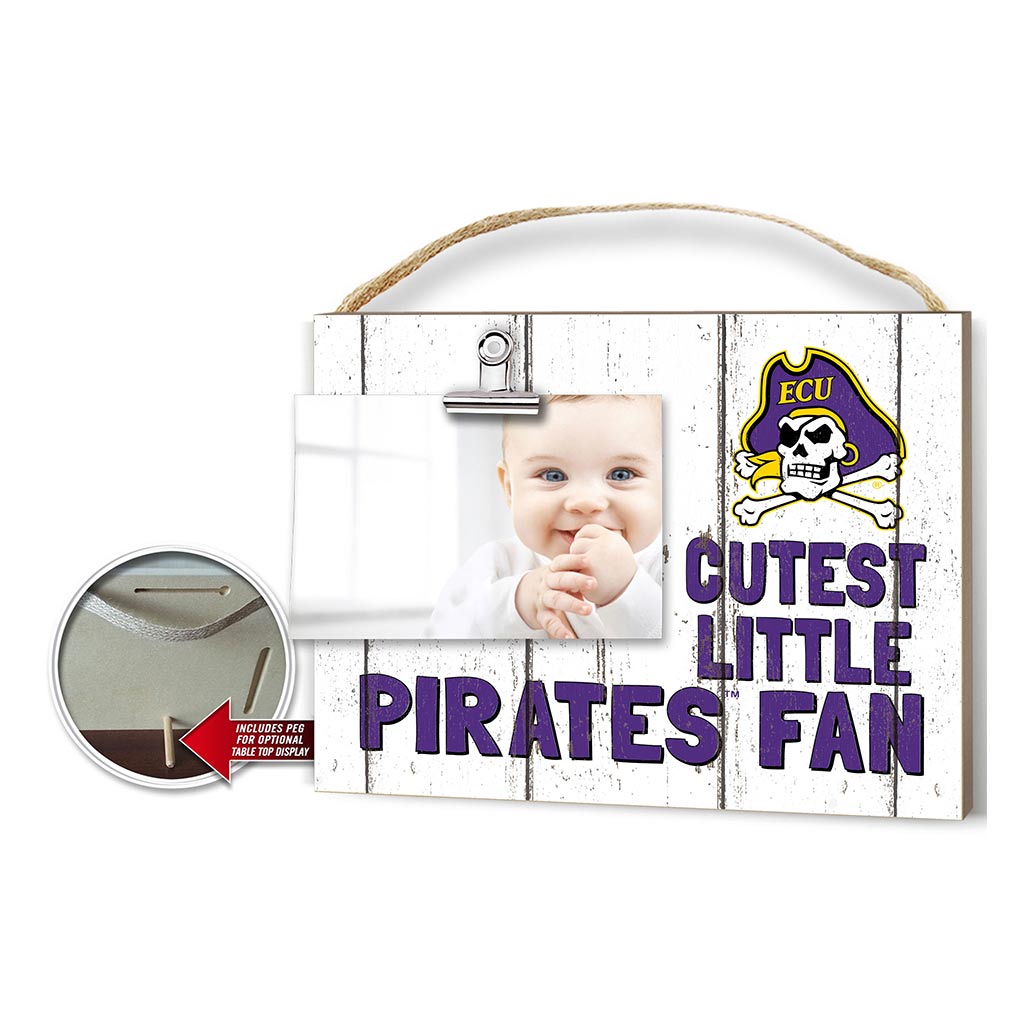 Cutest Little Weathered Logo Clip Photo Frame East Carolina Pirates