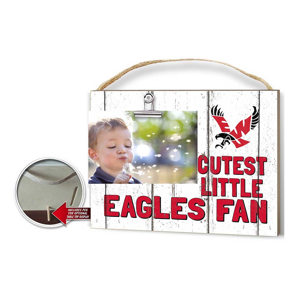 Cutest Little Weathered Logo Clip Photo Frame Eastern Washington Eagles