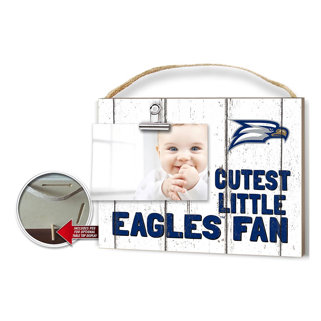 Cutest Little Weathered Logo Clip Photo Frame Georgia Southern Eagles