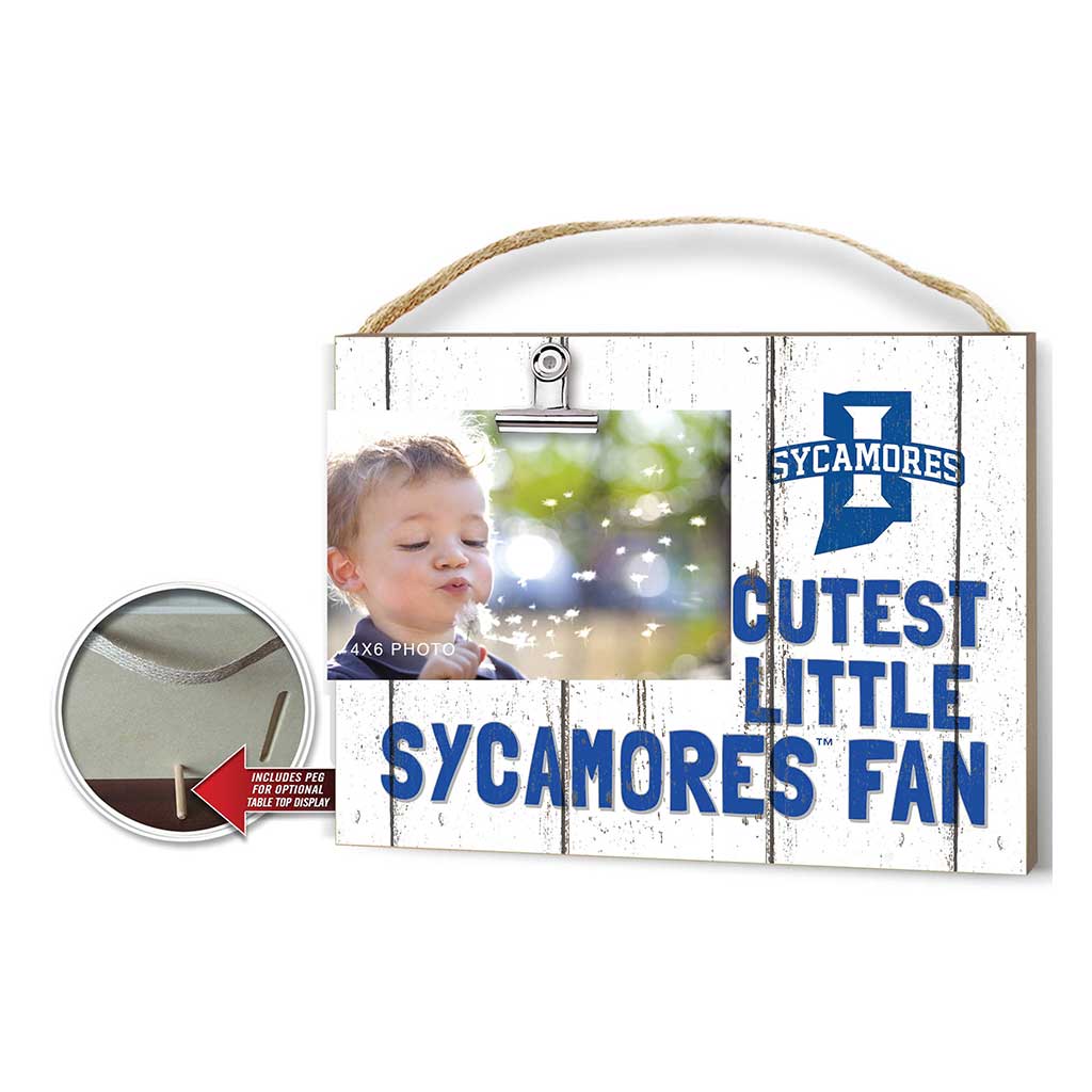 Cutest Little Weathered Logo Clip Photo Frame Indiana State Sycamores