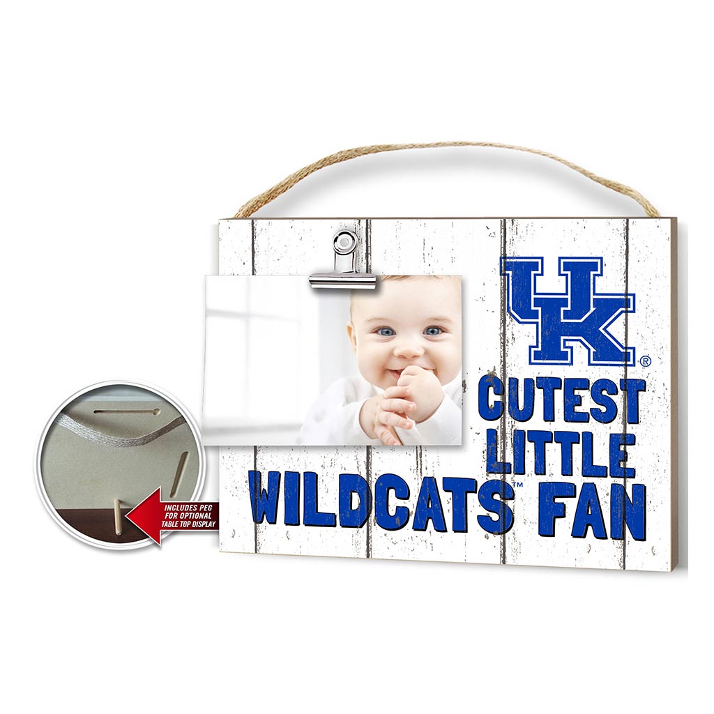 Cutest Little Weathered Logo Clip Photo Frame Kentucky Wildcats