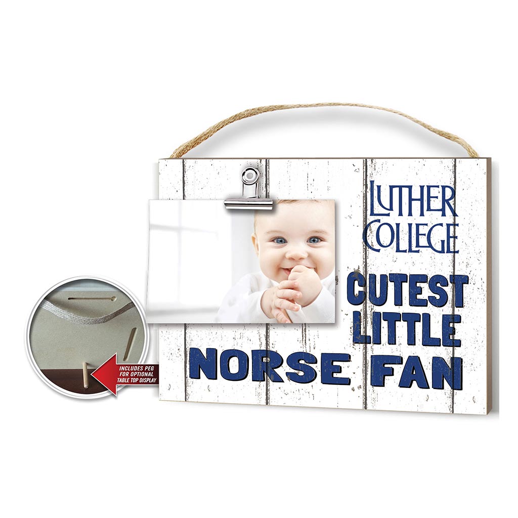 Cutest Little Weathered Logo Clip Photo Frame Luther College Norse
