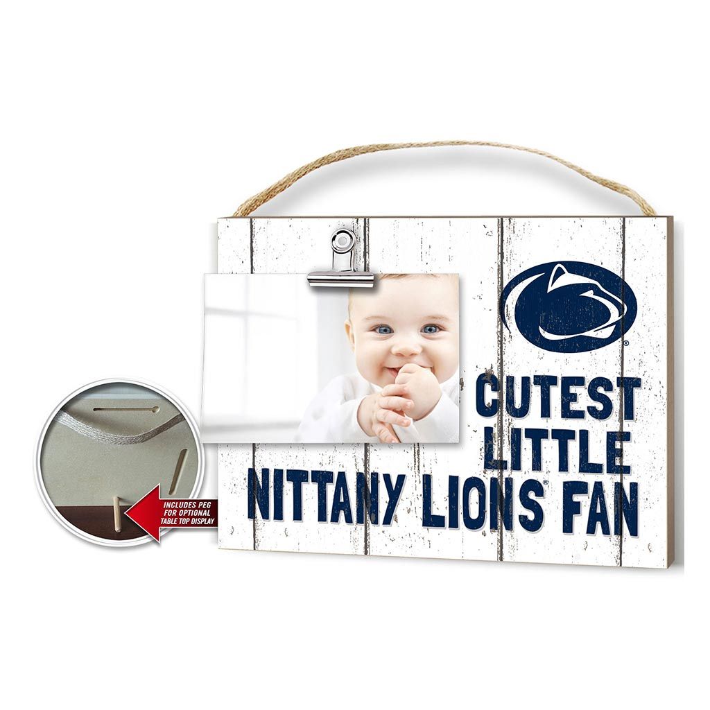 Cutest Little Wheathered Photo Frame Penn State Nittany Lions