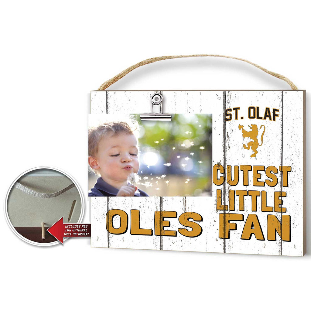 Cutest Little Weathered Logo Clip Photo Frame Saint Olaf College Oles