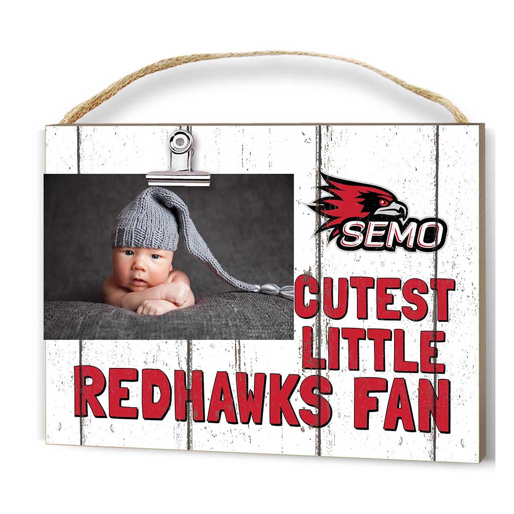 Cutest Little Weathered Clip Photo Frame Southeast Missouri State Redhawks