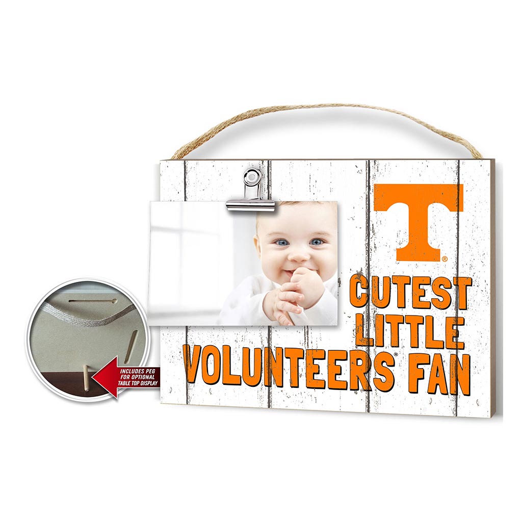 Cutest Little Weathered Logo Clip Photo Frame Tennessee Volunteers