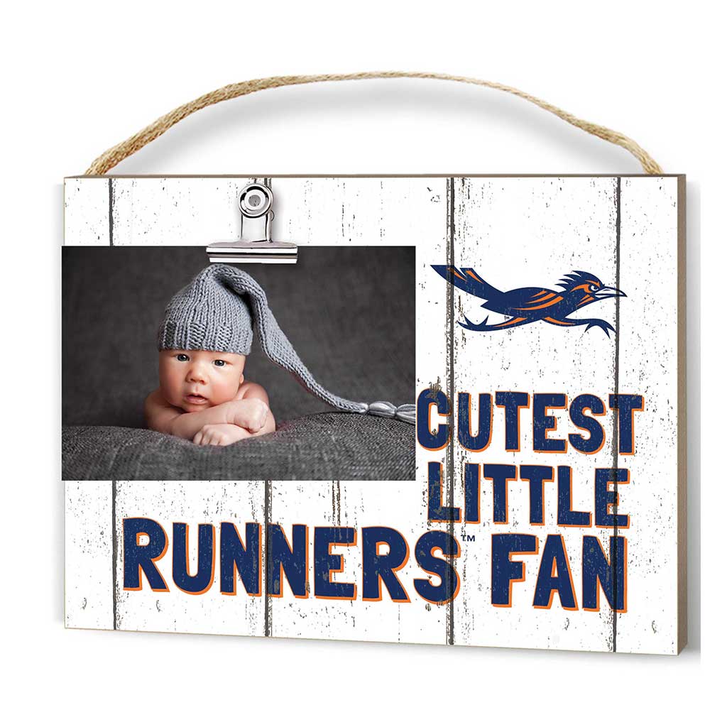 Cutest Little Weathered Clip Photo Frame Texas at San Antonio Roadrunners