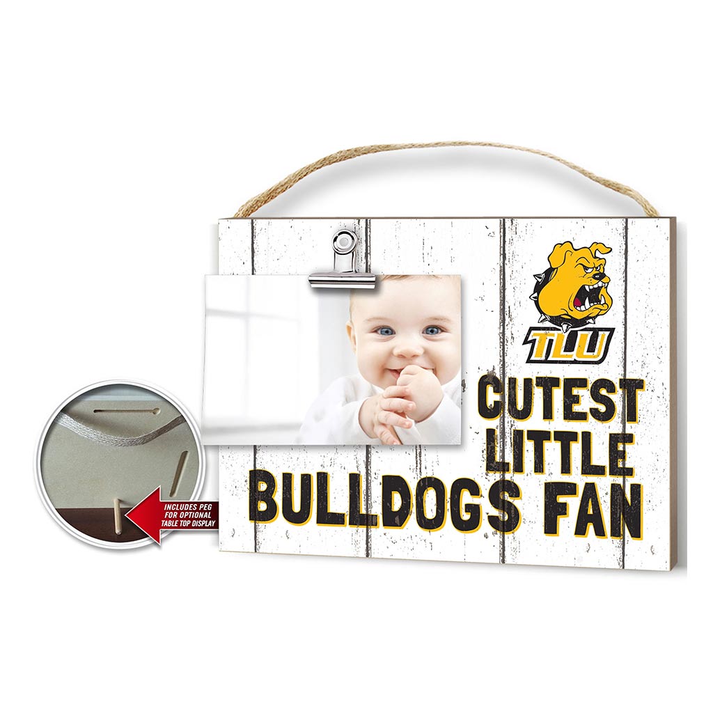 Cutest Little Weathered Logo Clip Photo Frame Texas Lutheran Bulldogs