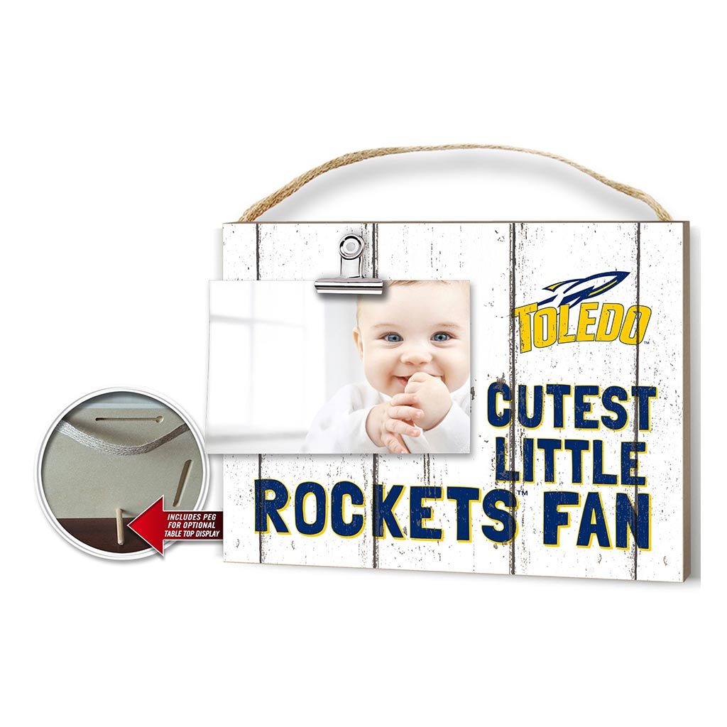 Cutest Little Wheathered Photo Frame Toledo Rockets