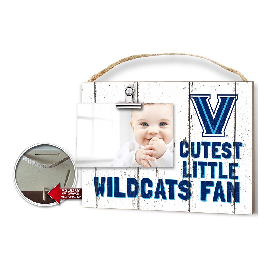 Cutest Little Weathered Logo Clip Photo Frame Villanova Wildcats