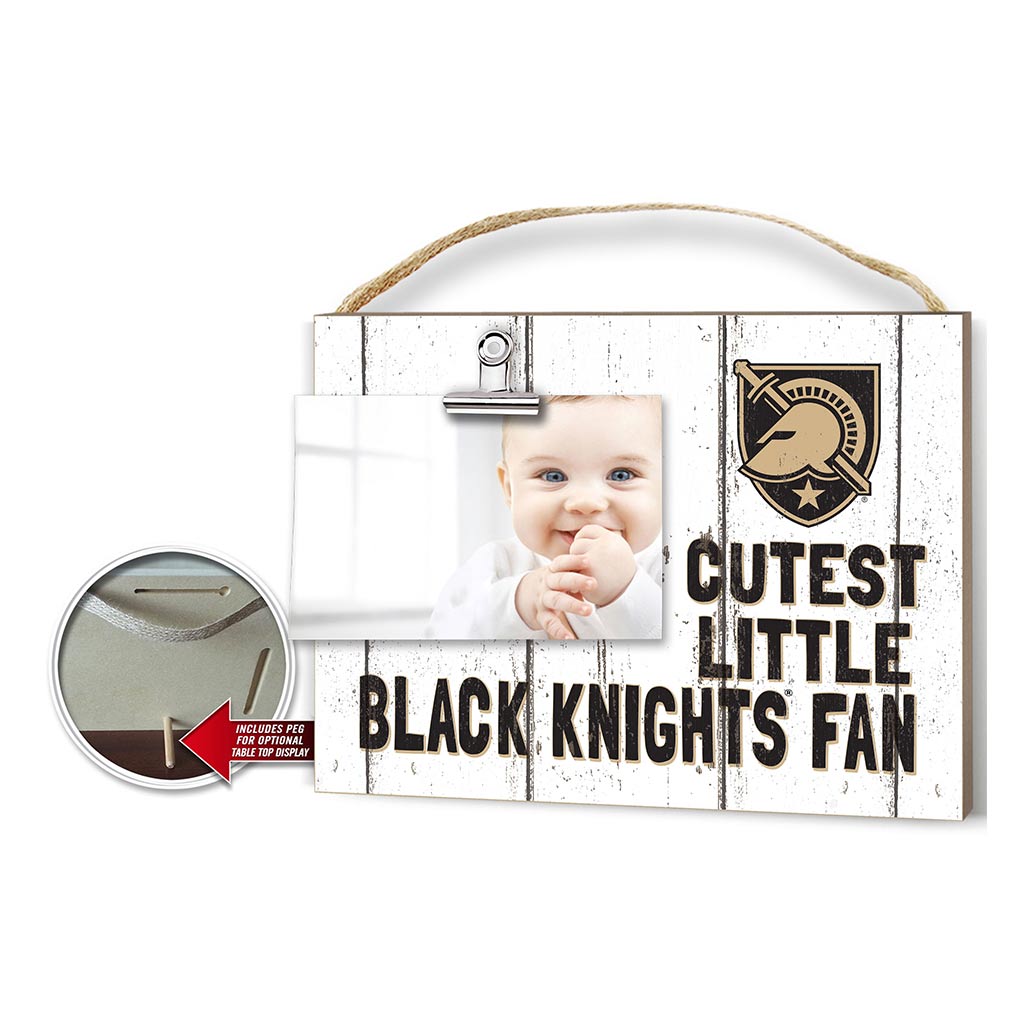 Cutest Little Weathered Logo Clip Photo Frame West Point Black Knights