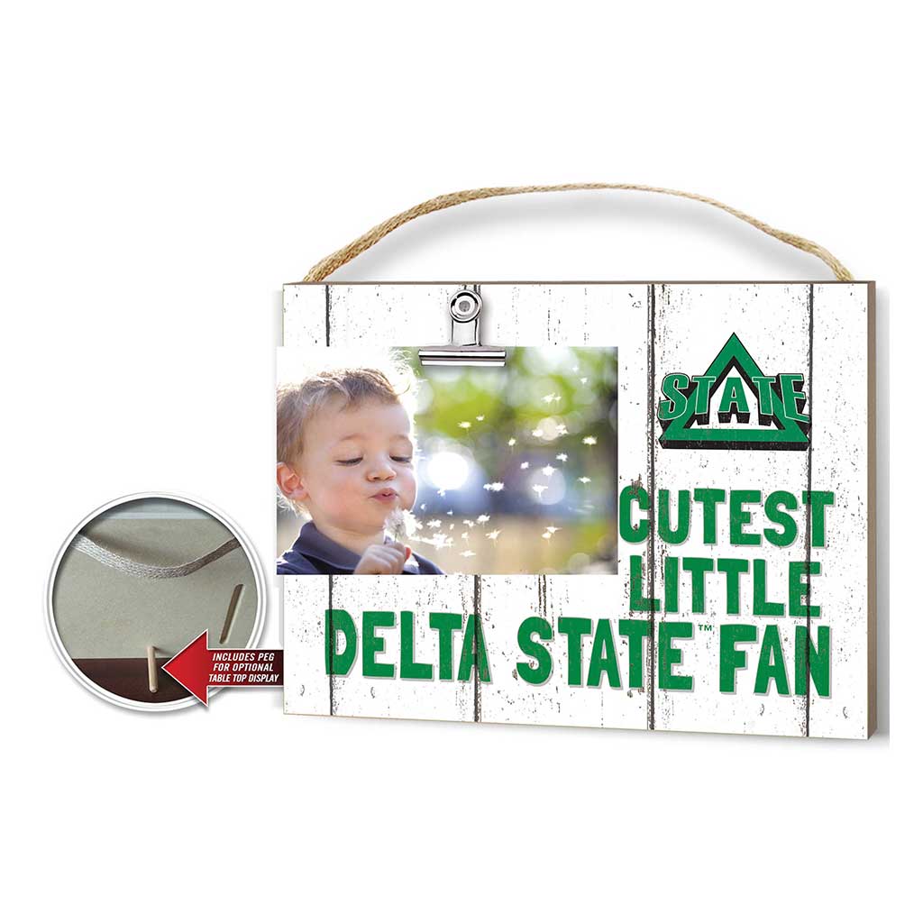 Cutest Little Weathered Logo Clip Photo Frame Delta State Statesman