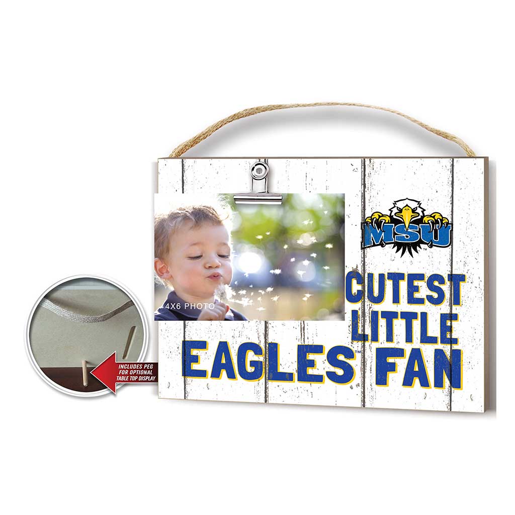 Cutest Little Weathered Logo Clip Photo Frame Morehead State Eagles