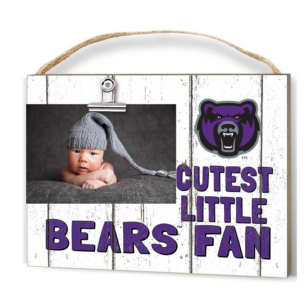 Cutest Little Weathered Clip Photo Frame University of Central Arkansas Bears