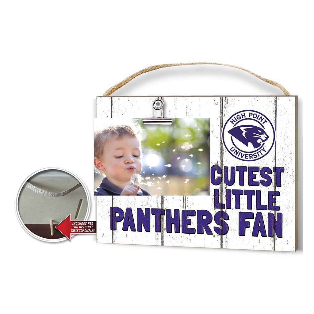 Cutest Little Weathered Logo Clip Photo Frame High Point Panthers