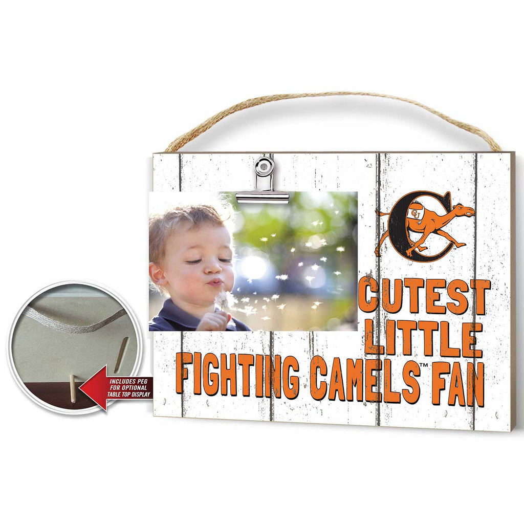 Cutest Little Weathered Logo Clip Photo Frame Campbell Fighting Camels