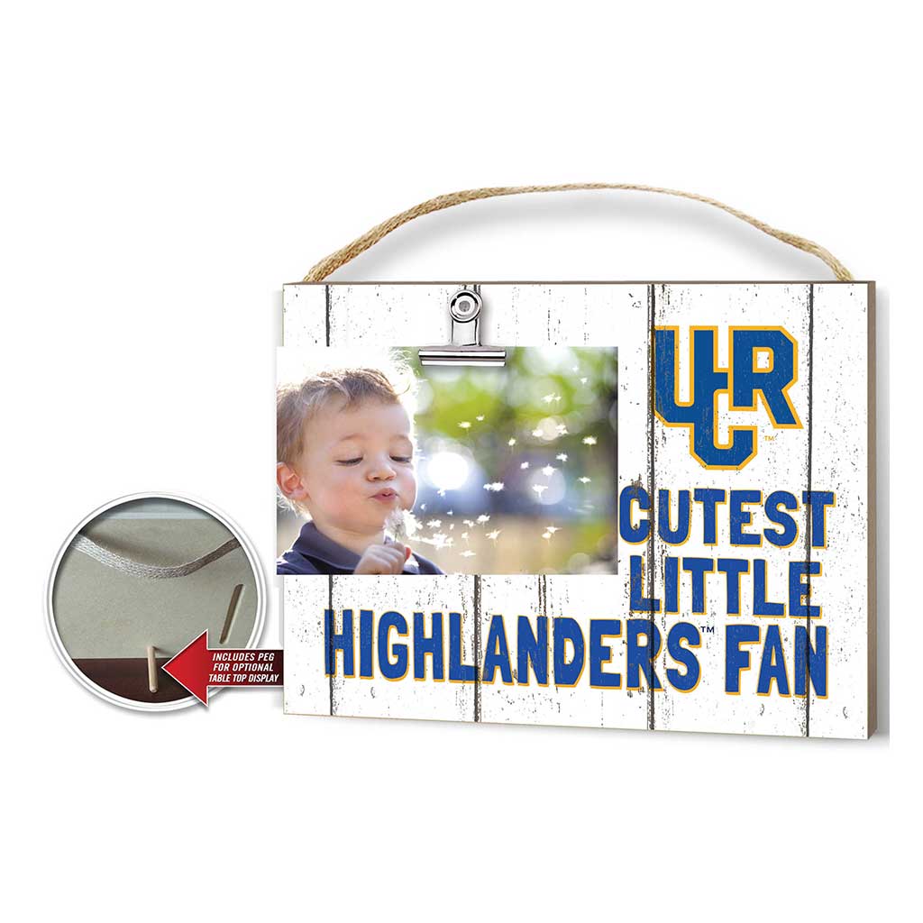 Cutest Little Weathered Logo Clip Photo Frame UC Riverside Highlanders
