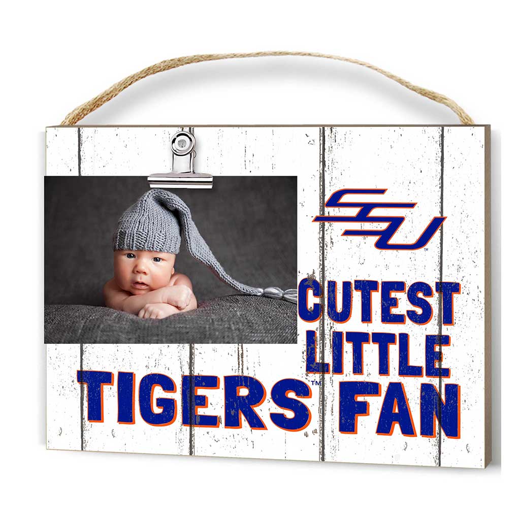 Cutest Little Weathered Clip Photo Frame Savannah State Tigers