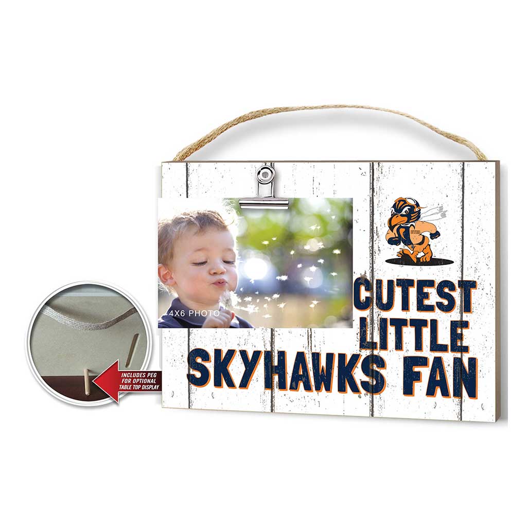 Cutest Little Weathered Logo Clip Photo Frame Tennessee Martin Skyhawks