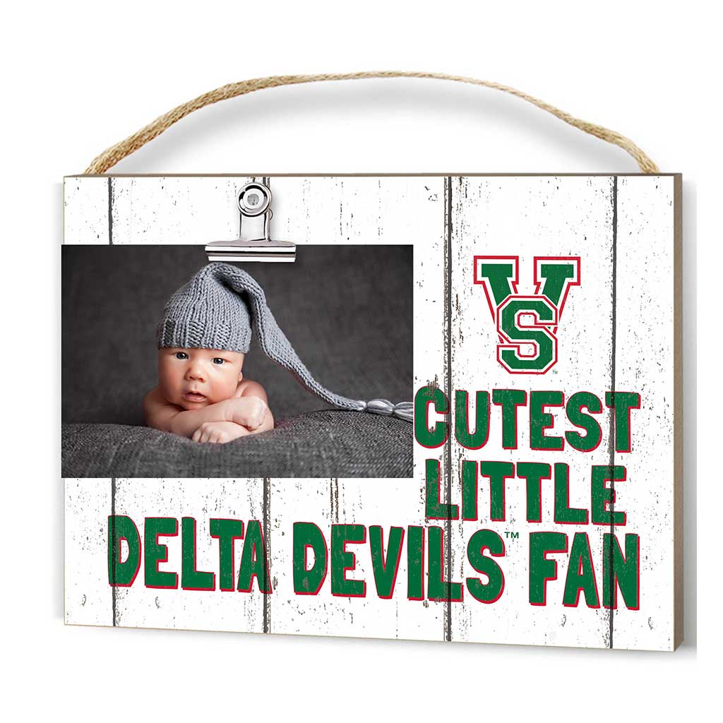 Cutest Little Weathered Logo Clip Photo Frame Mississippi Valley State Delta Devils