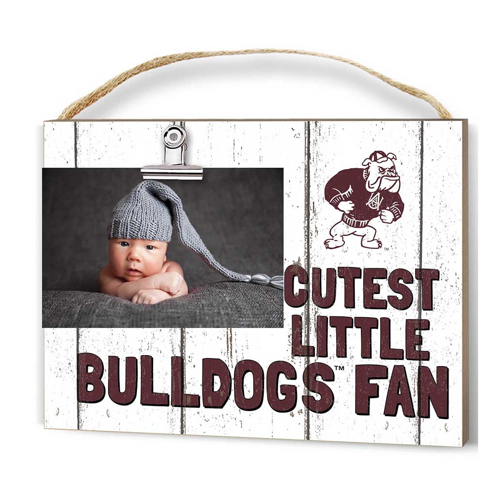 Cutest Little Weathered Clip Photo Frame Alabama A&M Bulldogs