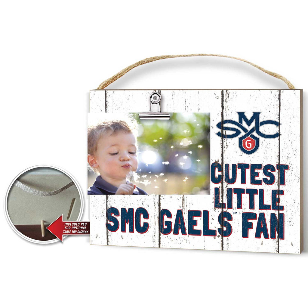 Cutest Little Weathered Logo Clip Photo Frame Saint Mary's College of California Gaels