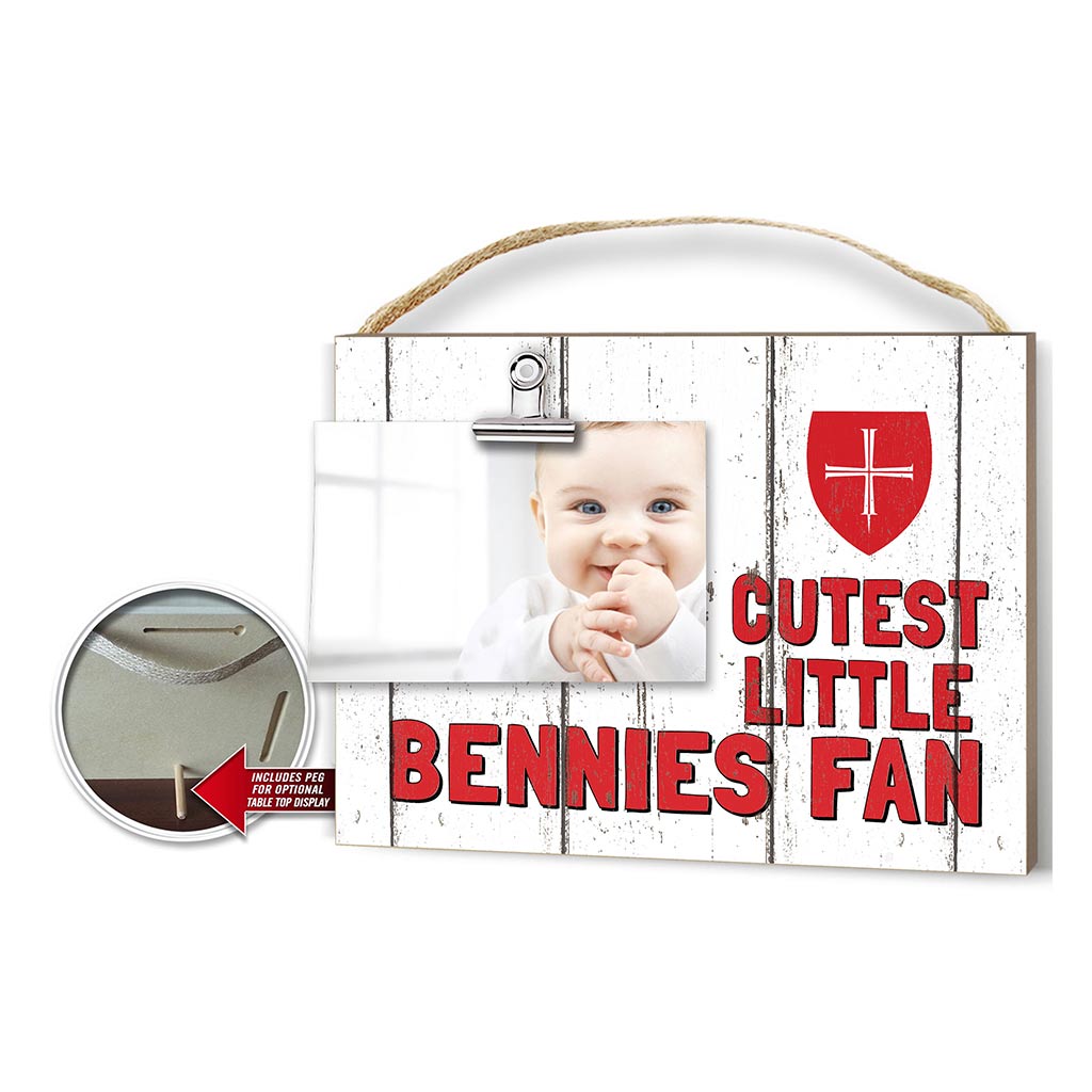 Cutest Little Weathered Logo Clip Photo Frame St. John's University Johnnies-SPECIAL